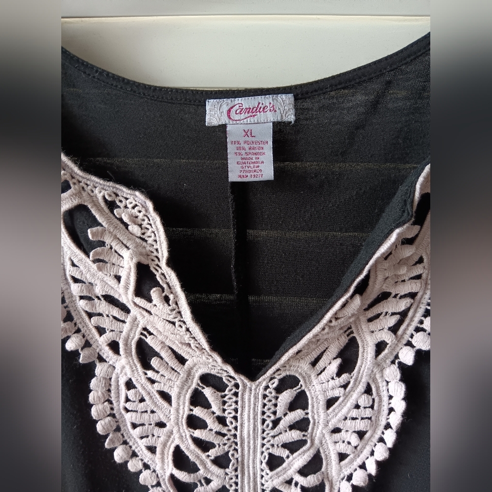 🧡Candie's Black Cover-Up - Picture 2 of 4